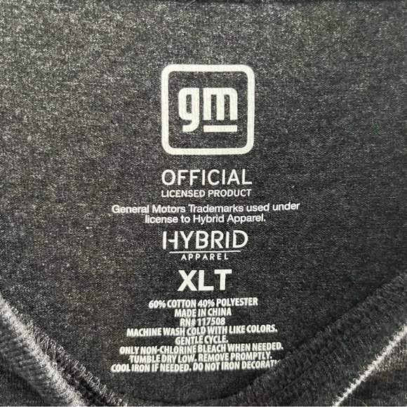 GM Official Licensed Corvette 1963 Sting Ray Hybrid Apparel Tee - Picture 5 of 8